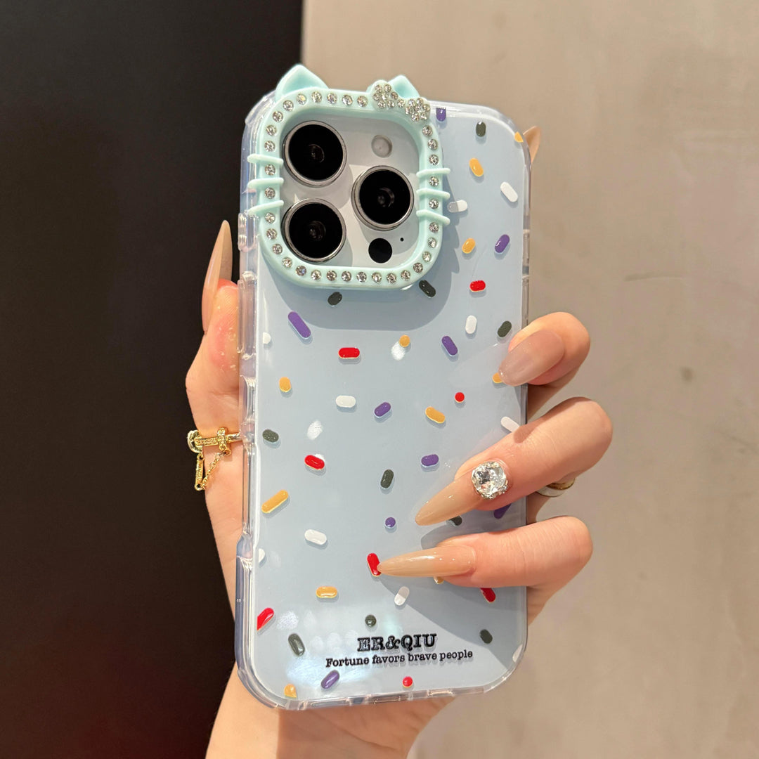 〖i984〗夏のドーパミン ポインドット キラキラスマホケース