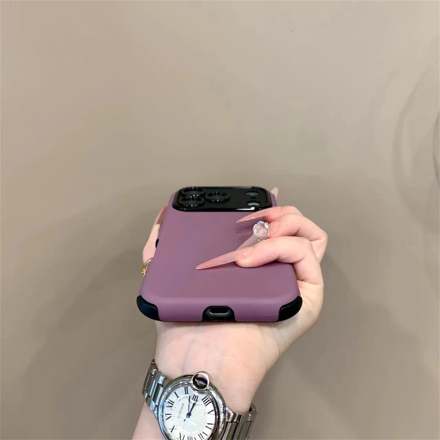 〖i980〗純色の高級iPhone 17 17Pro Max スマホケース