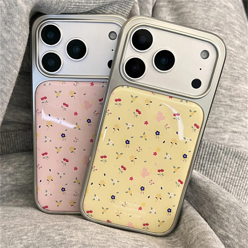 〖i983〗カラフルでちっちゃな花柄 iPhone 17 17Pro Max スマホケース