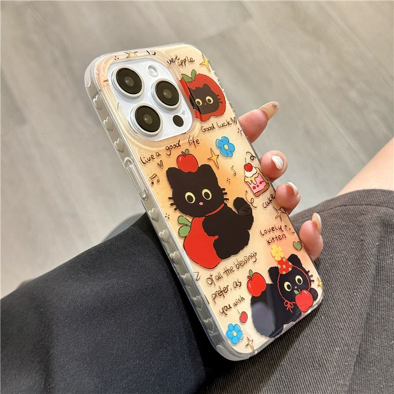 〖i888〗iPhone 16スマホケース 猫 シンプル,iPhone 15 ケース 猫 おしゃれ