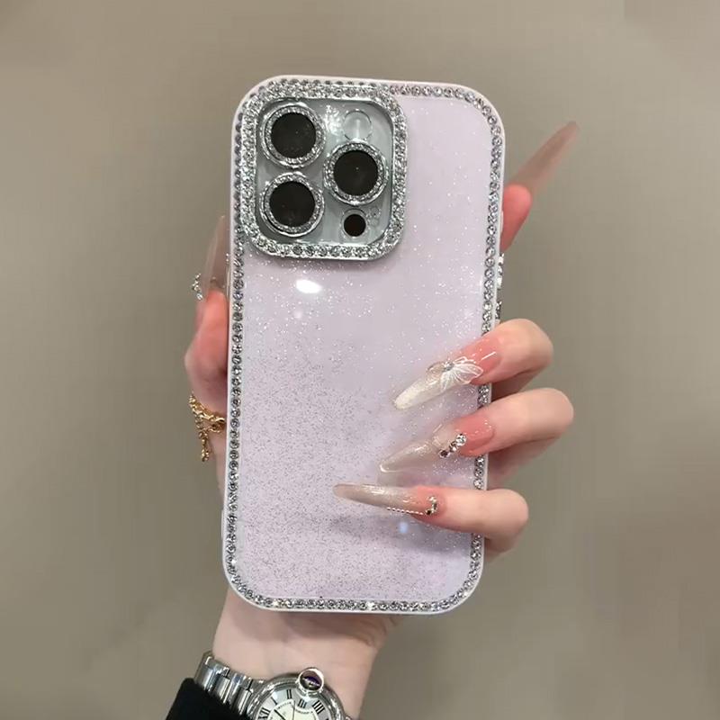 〖i982〗2025の最先端をいく、スパンコールデザインのスマホケース