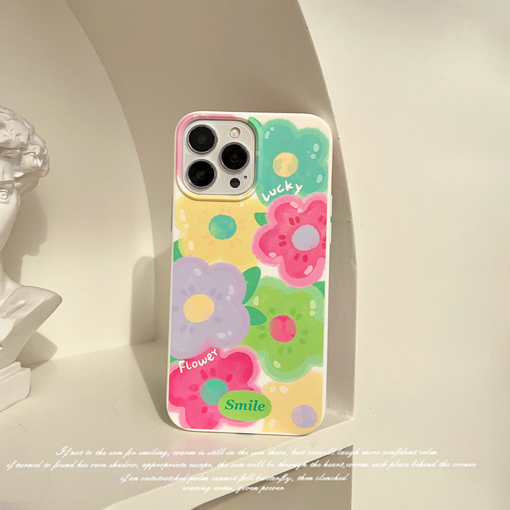 〖i937〗ほのかな艶 春の花花 花柄 ふんわりピンク 大人可愛いスマホケースiPhoneケースiPhone 13/14/15/16