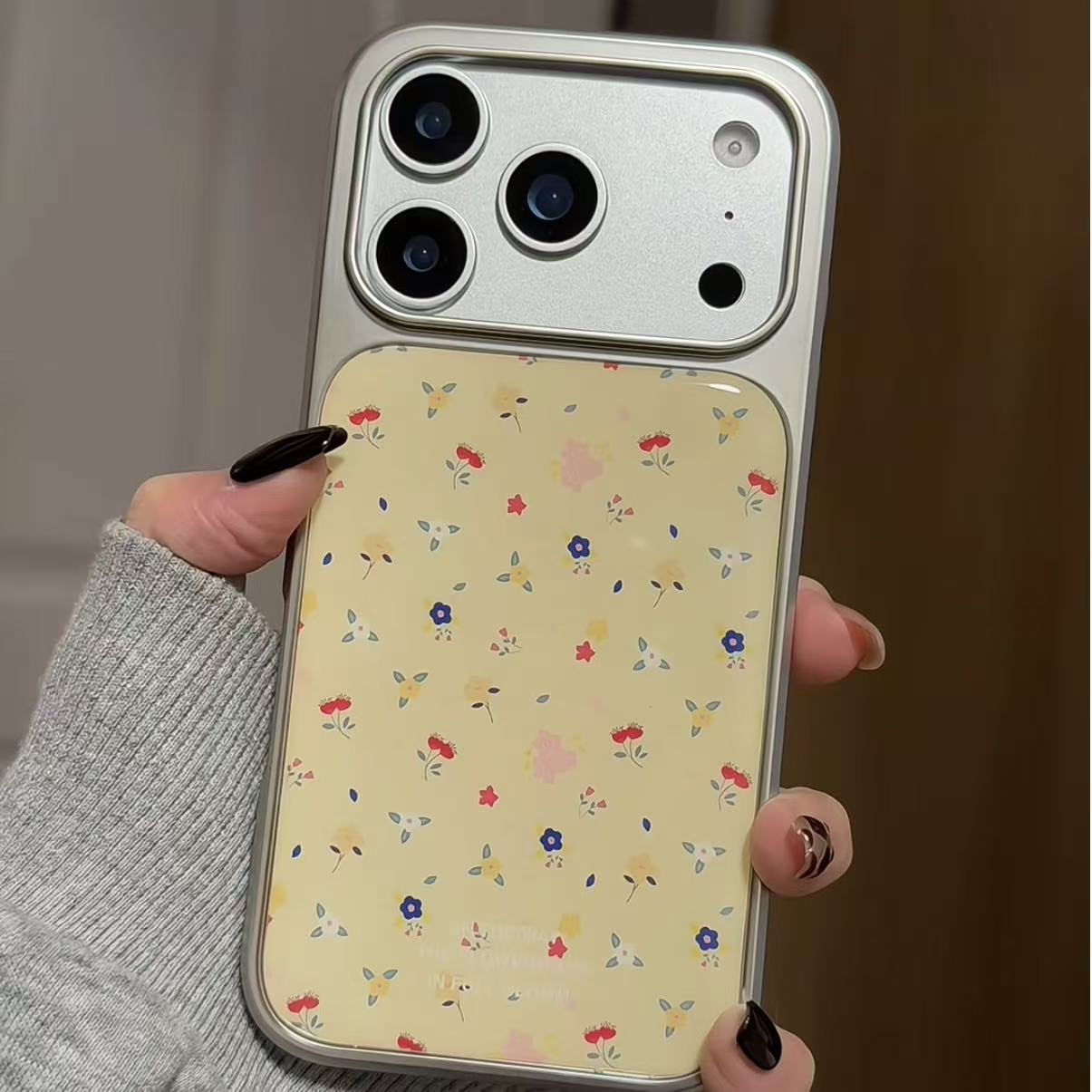 〖i983〗カラフルでちっちゃな花柄 iPhone 17 17Pro Max スマホケース