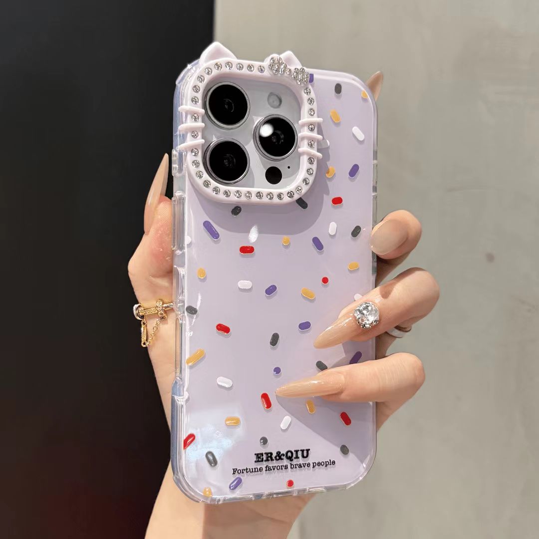 〖i984〗夏のドーパミン ポインドット キラキラスマホケース