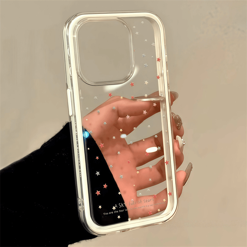 〖i981〗シンプルなカラースターの iPhone 17 17Pro 17ProMaxスマホケース