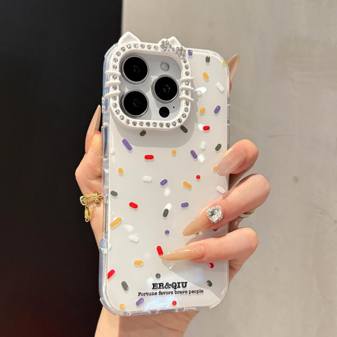 〖i984〗夏のドーパミン ポインドット キラキラスマホケース