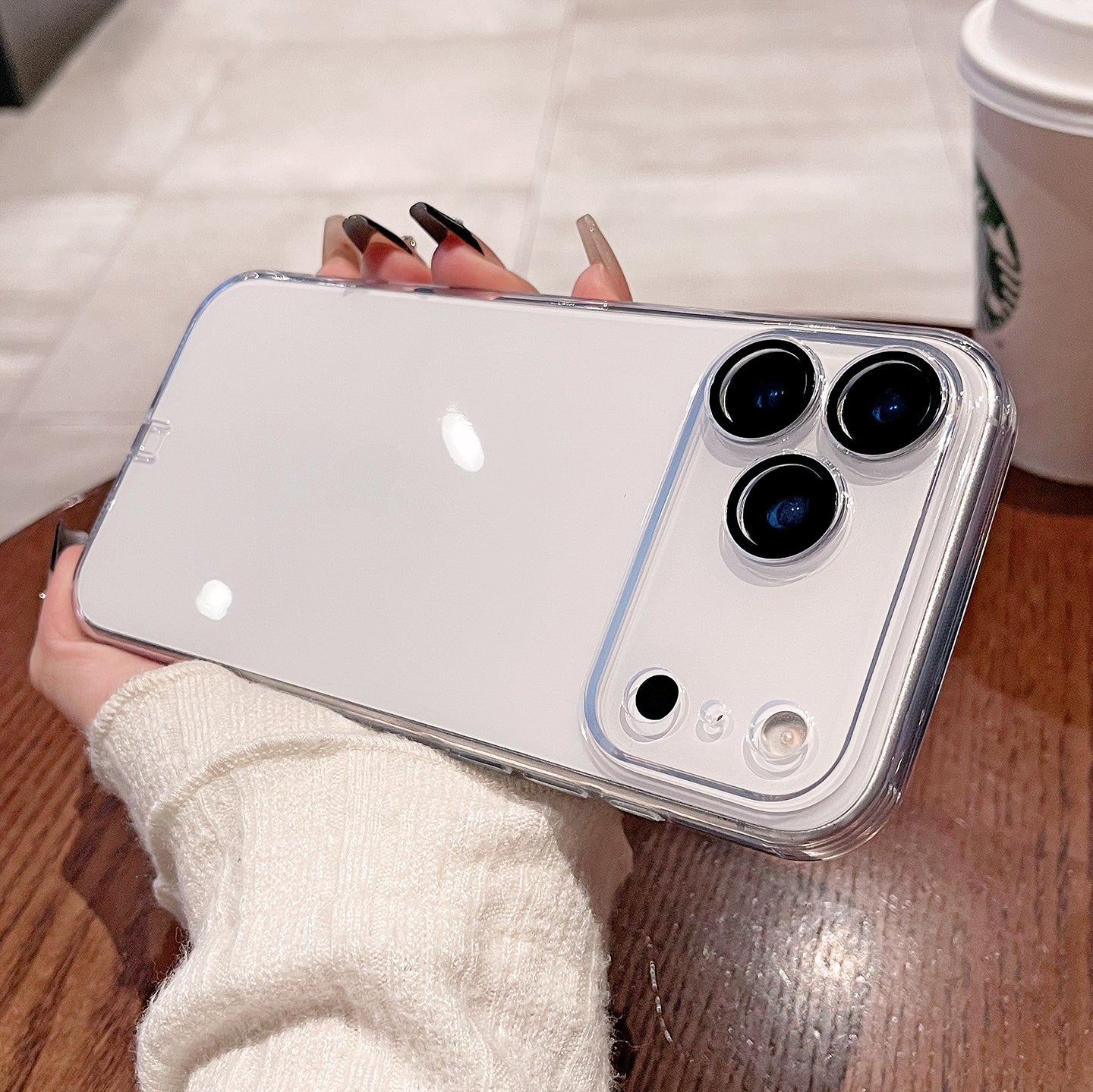 〖i950〗iPhone 17 クリア/透明ケース iPhone 17Pro スマホケース
