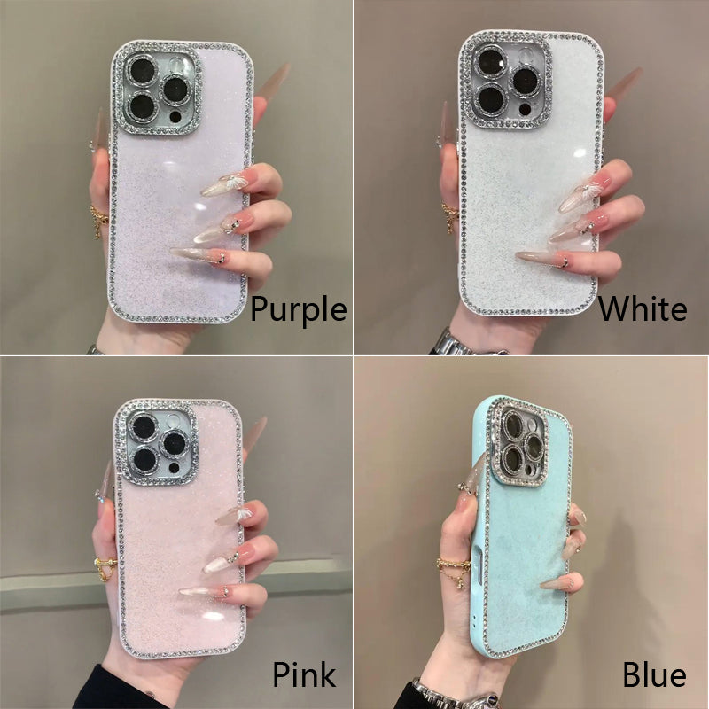 〖i982〗2025の最先端をいく、スパンコールデザインのスマホケース