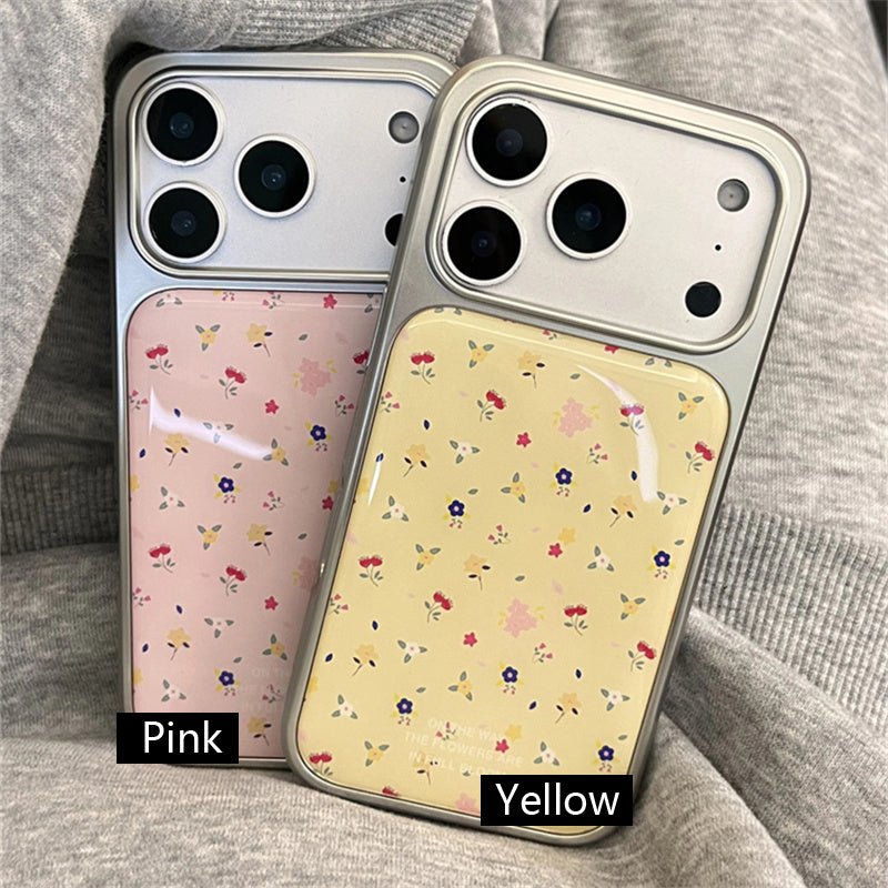 〖i983〗カラフルでちっちゃな花柄 iPhone 17 17Pro Max スマホケース