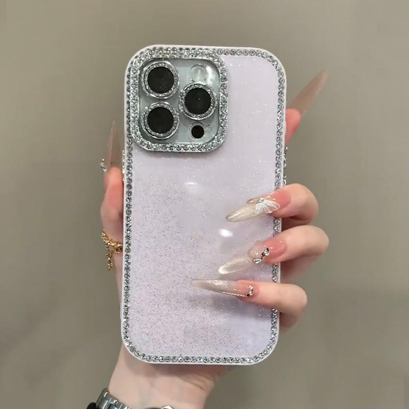 〖i982〗2025の最先端をいく、スパンコールデザインのスマホケース