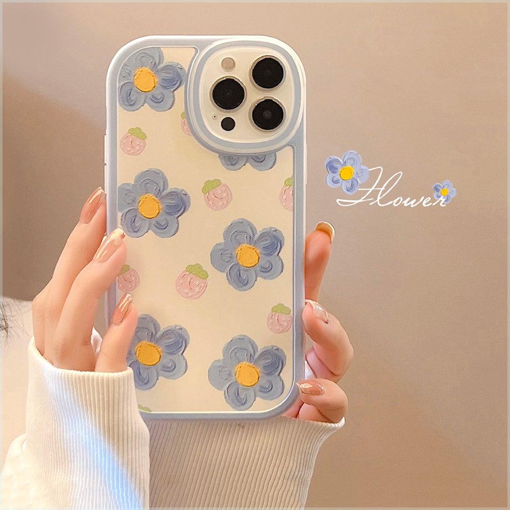 〖i329〗イチゴの花 iPhone ケース/iPhone13スマホケース/iPhone ファッション電話ケース