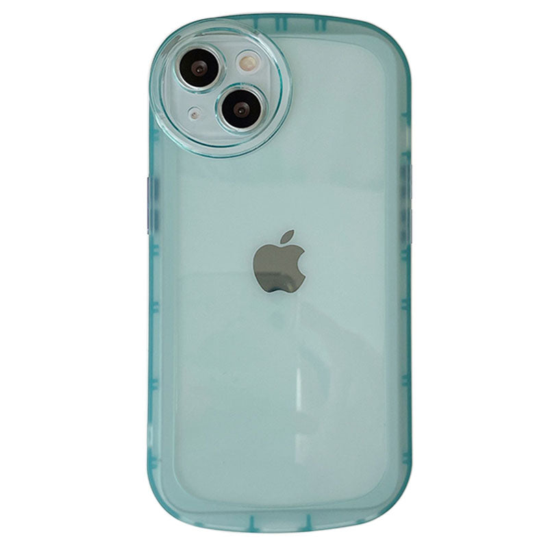 〖i351〗透明 スマホケース アレンジ iPhone 11スマホケース、カラーTPU